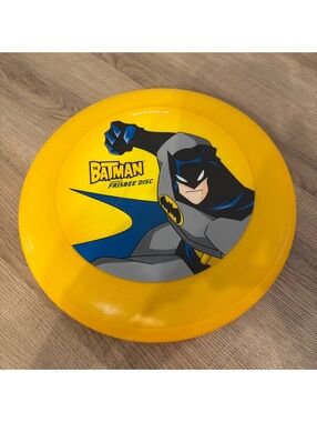 Wham- O Batman Frisbee Disc yellow